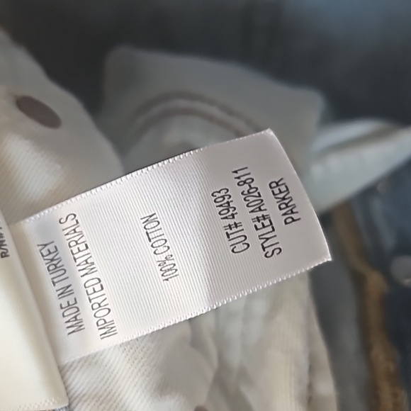 AGOLDE Parker Vintage Cut Off Denim Jean Shorts - Picture 5 of 6